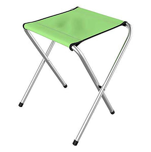 WYB Sgabello Forcella Maza Sgabello da Picnic Gathering Barbecue Beach Sgabello Pieghevole Sgabello da Pesca Sedia per Il Tempo Libero di Fascia Alta,Verde