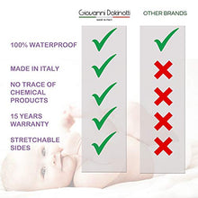 Giovanni Dolcinotti | Coprimaterasso Lettino Neonato e Bambini 50x83 cm, Compatibile con Culla Chicco Next2me in Bamboo Terry, Copri Materasso Impermeabile e Traspirante - Made in Italy