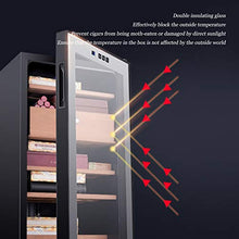 Xing Hua home Umidificatori Humidor Armadio per Sigari Armadio per Temperatura E umidità Costanti Armadio per umidità Regolabile Armadio per Sigari Elettronici Legno di Cedro per Uso Domestico
