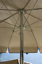 Maffei Art 181A Venezia duplex Alu, palo alluminio, diametro cm 200. Made in Italy