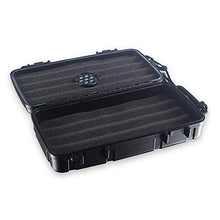 Minmin Cigar Box di plastica sigillato a Tenuta di Spugna Fodera Portatile Humidor Cigar Box, 220x130x52mm Accessori del Sigaro (Size : 220x130x52mm)