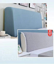 Fodera Per Testata Letto Copertura/Fodera per Testiera per Letto Copri Testata Letto 150/160/200 CM Matrimoniale/Singolo Premium Imbottita Elastica Copritestata Letto Protezione Anti-collision.