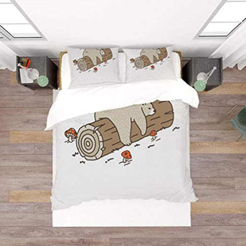 DEWUFAFA Set di Biancheria da Letto Anime Hatsune Miku Set Piumino a 3 Pezzi Set di Piumino Stampato 3D Set di Copripiumino Duvet, Letto Matrimoniale Medio (Color : Style01, Size : Double:79
