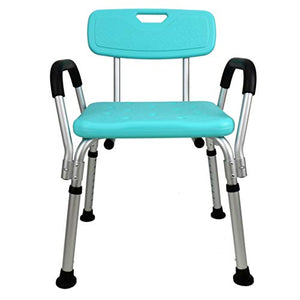 MGMDIAN Spessore in Lega di Alluminio Vecchio Doccia Sedia Donne Incinte Antiscivolo Sgabello da Bagno Doccia Sedia da Bagno Accessori da Bagno