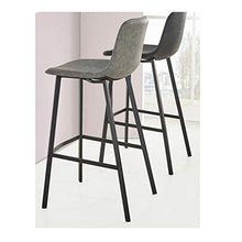 Sgabello da bar LF Fashion Creative Bar Chair Home Schienale Seggiolone girevole Sgabello alto per la colazione Ristorante Lift Sgabello Semplicità (Colore: Nero, Dimensioni: 75cm)