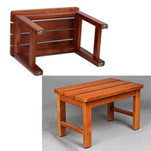 HYYDP Bagno Sgabello Sgabelli da Doccia/Vasca Sgabello da Doccia in Legno Sgabello in Legno Piatto Cambia Scarpe Sgabello Be Applicable Compatible for Anziani/disabili Antiscivolo Sedile da Doccia