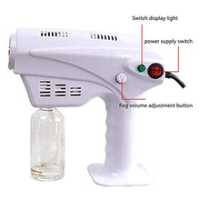 Macchina per Nebulizzazione con Atomizzazione Automatica A Luce Blu da 260 Ml Nano Spray - Spruzzatore Elettrico per Macchina per Nebulizzazione Portatile Portatile A Pistola