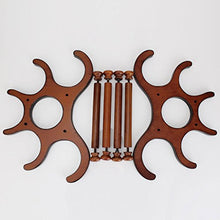Lxlxq Creativo Farfalla in Legno massello può Essere Incorporato Vino cremagliera casa Decorazione cremagliera del Vino