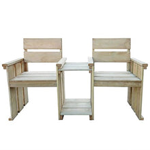 vidaXL Panca da Giardino 2 Posti Legno Pino FSC Panchina Seduta Sedia Esterni