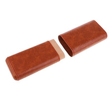 Hellery Affari Affari Sigaro Scatola Da Viaggio In Pelle E Legno Sigaro Humidor # 1 - # 3, 180 x 80 x 35 mm