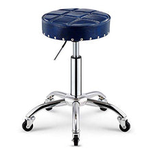 SXRDZ Regolabile in Altezza idraulica Girevole Universale Sgabello, Utilizzato in Valore Massaggi Ufficio Viso Spa Medical Tatuaggio Sgabello, Blu, A (Color : Blue, Size : A)