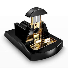 VIY Cigar Cutter da Tavolo, Professionale Tagliasigari Ghigliottina in Inox Disegno Elegante Alta qualità(Nero)