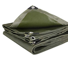 HQQ Telo Antipioggia Resistente all'Usura for coperture for Esterni Telo for Suolo Verde 600g / m² (Size : 3x4m)