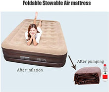 Lettino da Viaggio Materassino aumentando Materasso Gonfiabile Doppio Domestica Pieghevole più Alto Colpo finire Letto Gonfiabile Air Materassi Clienti Home Viaggi 6-3