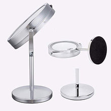 Specchio Home Vanity Bagno 5X ingrandimento Forma Rotonda Desktop 360 Trucco Girevole a 360 °