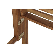 Siena Garden Panchina Pieghevole, lovera, Marrone, 59.5 x 120 x 90 cm, 508761