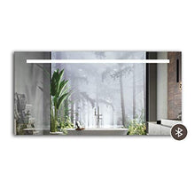 styleglass Specchio da Bagno Rettangolare Personalizzabile Atena 120 x 60 cm, Made in Italy, Specchio Parete Com Spessore Vetro 4mm, Kit Fissaggio Murale Incluso, Grado di Protezione IP20