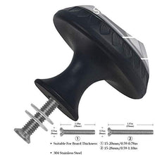 Assicella di film 4 PCS Pomelli per Porta, Pomolo per Mobile, Pomelli per Mobili con Viti, Maniglia per Armadietto, Pomelli per Porta, Pomelli per Cassetti per Porta, Armadio, Cassetto e Credenza