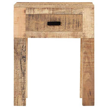 XHCP Comodino Comodino Comodino Camera da Letto o Soggiorno Mobili 40x35x50 cm Legno massello di Mango