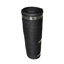 WXQIANG - Tenda parasole in tessuto al 70% con occhielli per copertura pergolata, protezione solare personalizzata, isolamento termico, colore: nero, dimensioni: 3 x 25 m