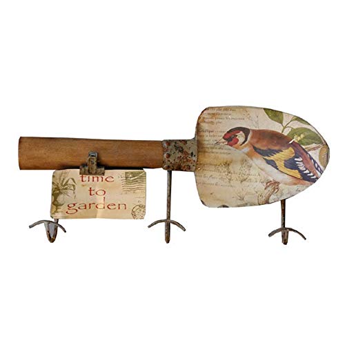 Semplicità Elegante Scaffale a Muro Scaffalature Sospese Scaffali a Forma Di Vanga in Metallo Retrò Appendiabiti Appendiabiti, HJJ, a, 51.5X23.5CM