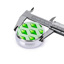 The Sims Plumbob - Contenitore rotondo per pillole a 3 scomparti, in metallo, per medicina e vitamina