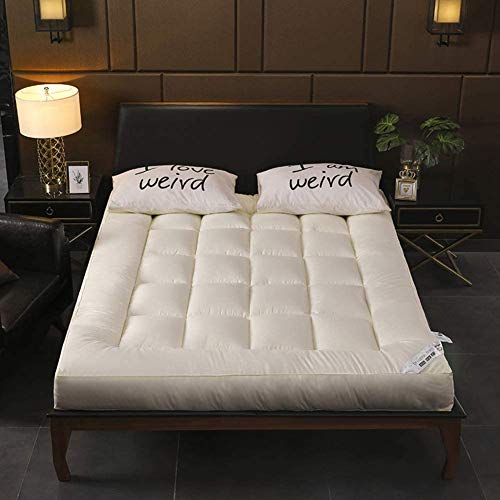 Z&HA Giapponese Piano Materasso Futon, Tatami Tappetino Portatile Materassino da Campeggio Bambini Sleeping Pad Pieghevole Roll Up Piano Lounger Divano Letto,Beige,90x200cm