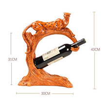 Y DWAYNE Portabottiglie per Vino, qualità Premium, 100% Perfetto per Bar, Cantina, Cantina, Cantina, Armadio, ECC. Risparmio di Spazio - Rosso-Marrone