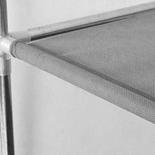 Guardaroba singolo con tre cassetti Tessuto per tubi ambientali Armadio per la personalità Modelli per bambini Armadio Abbigliamento Casella di immagazzinaggio giocattolo 45x90x170cm Armadio per camer