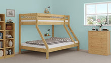 Erst-Holz Letto a Castello 3 piazze per materassi 140x200-90x200anche per Adulti in Pino 60.19-09-14