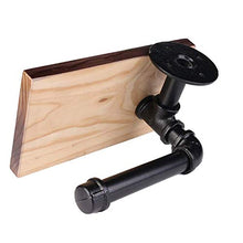 Retro Carta Tubo Supporto del Tovagliolo di Bagno Ripiano Rack Tubo di Ferro Libreria Loft Rack Toilet Paper Holder Igienici Rack Casa Decori
