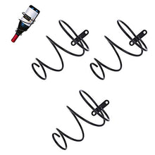 LLLucky 1/3/5 Pz/Set Portabottiglie per Vino da Parete in Metallo Portabottiglie per Vino Rosso 3