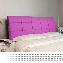 Cushion pillowXF Xufei Comodino Morbido Cuscino Cuscino dello Schienale del Lato del Letto copriletto in Tessuto Cuscino Estraibile e Lavabile in Tessuto Morbido e Confortevole 5 Colori facoltativi