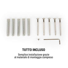 Oneconcept Arielle - Sedile da Doccia Pieghevole, Superficie in Bambù, Gancio in Alluminio, Peso max.: 160 kg, incl. Materiale di Montaggio, Stile: Classic, Legno