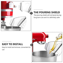YARNOW Scudo Versare Scudo Scodella per Miscelazione Scivolo Trasparente Scivolo per Miscelatore Cucina Cottura Scudo per Scudo Scudo Scudo per Scudo