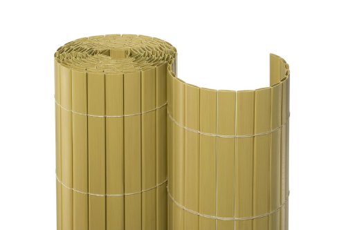 NOOR Paravento in PVC bambus 1,0 x 10 m