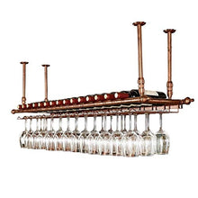 HJ-Golf Rack per armadietti per stoccaggio per Goblet Porta Bicchiere Calice Sospensione Bicchiere da Vino Portapiatti da Appendere for Vino Staffa di Ferro per Bottiglie di Vino per Vino