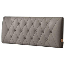 WEHKJIYT Cuscini Testiera Letto Pad, Tessuto Tecnologico Indossabile Spugna di Carbone bambù Non Si Deforma Facilmente Non Stanco da Molto Tempo-160x60x10cm_Un