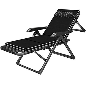 BJH Lettini Pieghevoli Lettini Prendisole Patio Lounge Chair per Adulti | Sedia da Ufficio reclinabile con poggiapiedi | Sedie a Sdraio da Esterno Imbottite