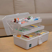 ZUJI Armadietto Medicinali Multi-Strato Scatola per Medicinali Medica Cassetta di Pronto Pillola Stoccaggio Astuccio