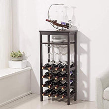 YZ-YUAN Armadi per Vino Scaffale per Vino Soggiorno Armadietto per Vino da Parete Portabottiglie Piccolo Creativo Scaffale per Vino Portabicchieri Armadio in Legno massello Forte capacità di stoccag