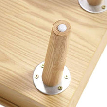 MMWYC Comodino Mobili Camera da Letto Semplice di Legno Solido Log Colore Box portaoggetti Lato Mobile ad Angolo Gabinetto 45 * 39 * 50cm Bella Cabinet Piccolo Comodino