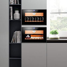 Umidificatore per Sigari Armadio per Sigari in Legno di Cedro Dolce Vernice per Pianoforte Armadio Idratante A Tre Strati Grande capacità può Contenere 120 Sigari
