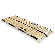 mewmewcat Rete a Doghe 7 Zone con 28 Doghe in Legno FSC 90x200 cm