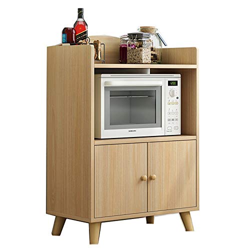 LULUVicky in Piedi Bagagli Petto Credenza Servizio di archiviazione Mobile con Ante Ingresso Cucina Sala Console Cassetto Bassa Credenza (Color : Wood, Size : 60x40x90cm)