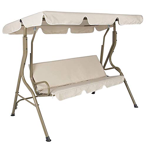 MINGTIAN 3 posti altalena baldacchino sedile cuscino copertura set patio altalena sedia amaca sostituzione impermeabile giardino