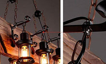 N/Z Home Equipment Style Bar Cafe Lantern 8 Living Room Bedroom Dining Island E27 / E26 Solid Wood Boat Restaurant Wooden Easy to Tall