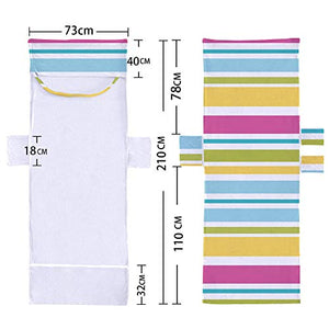 Sailsbury Telo da spiaggia in microfibra con tasca laterale, copertura ad asciugatura rapida, per piscina, hotel vacanze, spiaggia, sedia e piscina