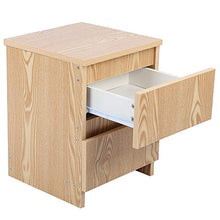 Cerlingwee Tavolino da Divano, tavolino da Notte, Comodino Moderno ed Elegante Multifunzionale, Soggiorno a 2 cassetti per Camera da Letto