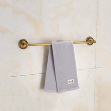 YIDTO Porta Asciugamani a Barra Singola Porta Asciugamani a Barra Porta Asciugamani a Barra Singolo in Rame for Bagno Mensola Doccia in Ottone a Parete (Dimensione : 40cm)